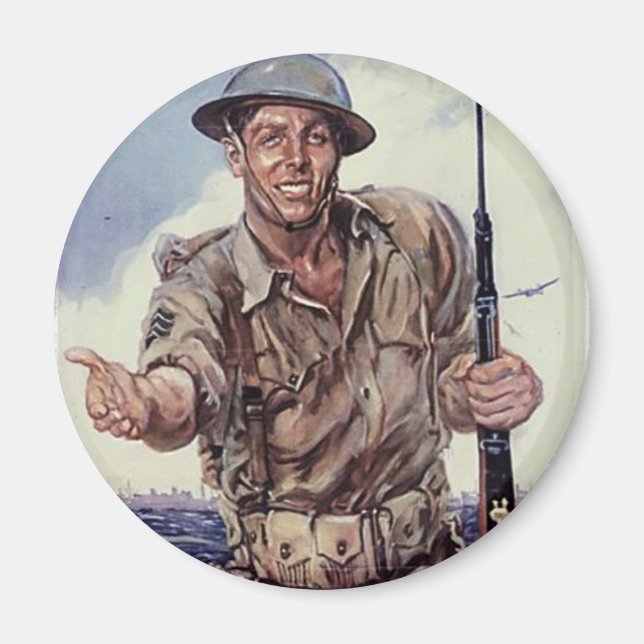 IMÁN WW2 USMC 1 (Frente)