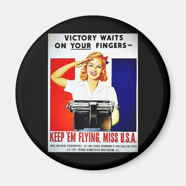 Imán Wwii Flying2 (Frente)