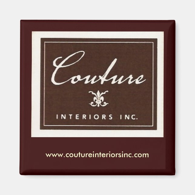 Imán www.coutureinteriorsinc.com (Frente)