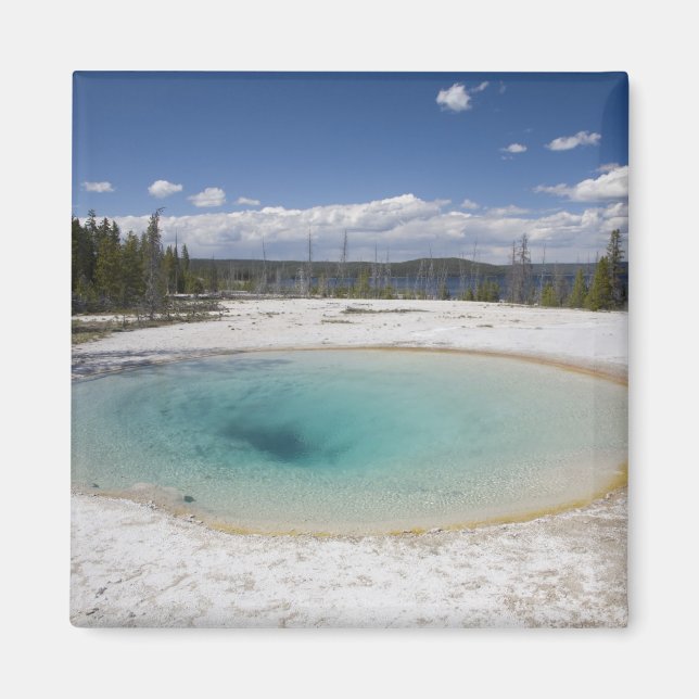Imán WY, Parque Nacional Yellowstone, West Thumb Geyser (Frente)