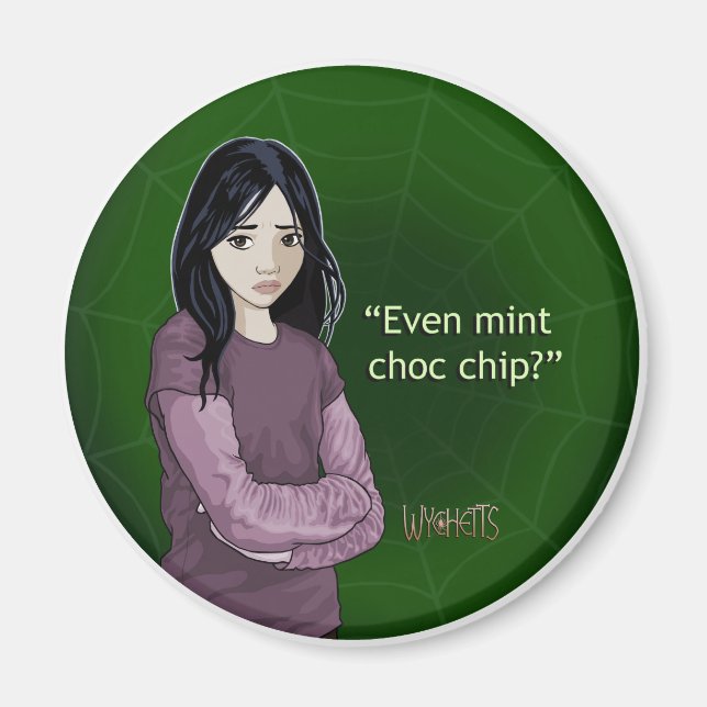 Imán Wychetts Magnet- Mint Choc Chip (Frente)