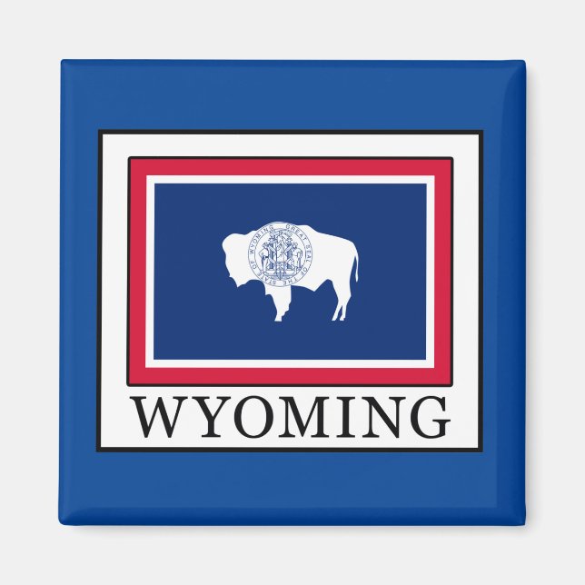 Imán Wyoming (Frente)