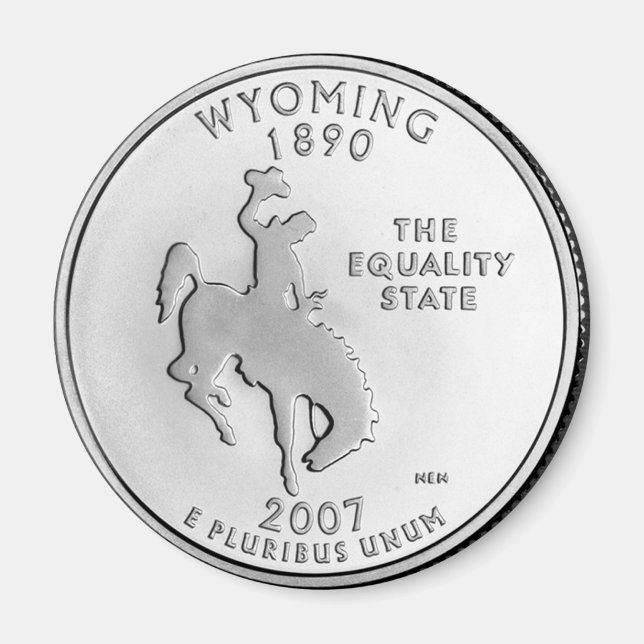 Imán Wyoming (Frente)