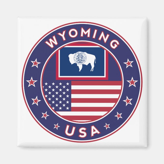 Imán Wyoming (Frente)