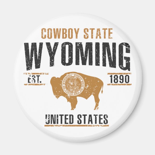 Imán Wyoming (Frente)