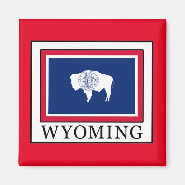 Imán Wyoming (Frente)