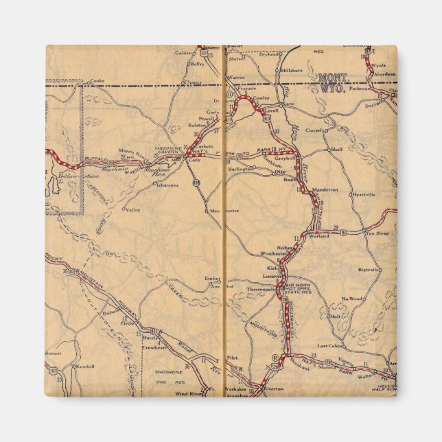 Imán Wyoming 4 (Frente)