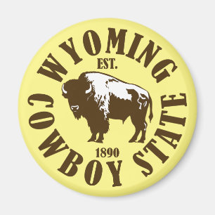 Imán Wyoming, estado de Cowboy