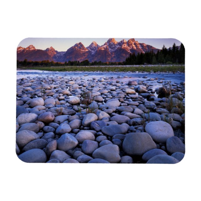 Imán Wyoming, Parque Nacional Teton, río Snake (Horizontal)