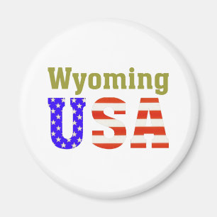 Imán ¡Wyoming USA!