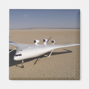 Imán X-48B mezcló el vehículo aéreo acobardado cuerp
