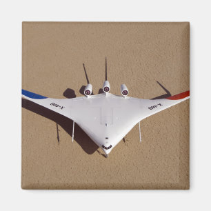 Imán X-48B mezcló el vehículo aéreo acobardado cuerp