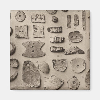 Imán XII Ornamentos de Shell, So California