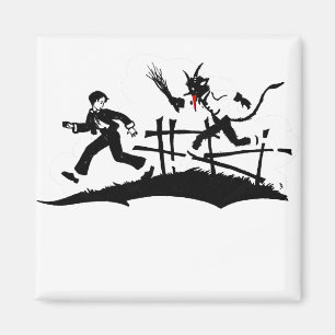 Imán xmas krampus
