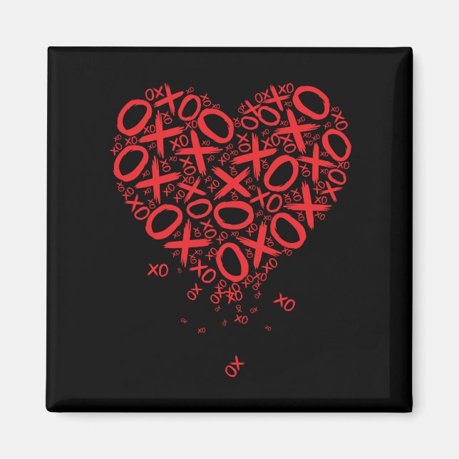 Imán XOXO Heart (Frente)