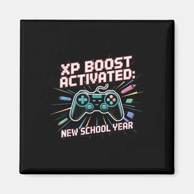Imán Xp Boost, New School Year, Back To School, Gen Z A (Frente)
