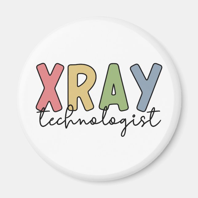 Imán Xray Technologist X-ray Tech Radiology Gifts Tech (Frente)
