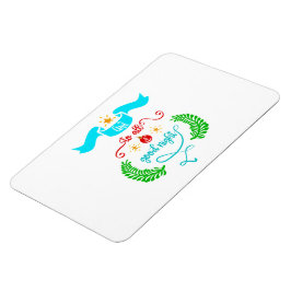 Imán Y A Todos Los Navidades De Buenas Noches, Tipograf