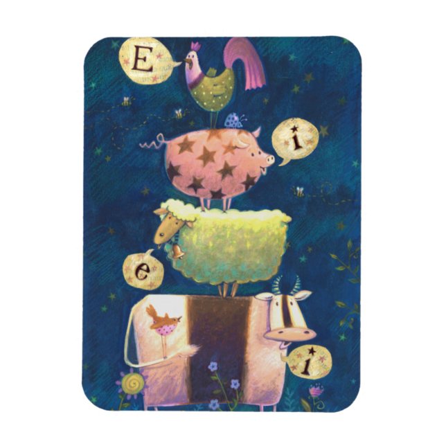 Imán Y En Esta Granja (Vertical)