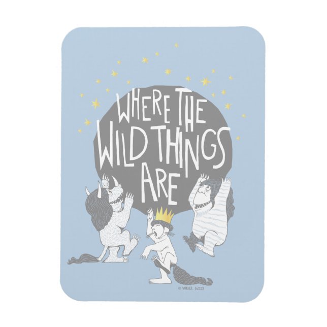 Imán ¡Y rugieron sus terribles rugidos! (Vertical)