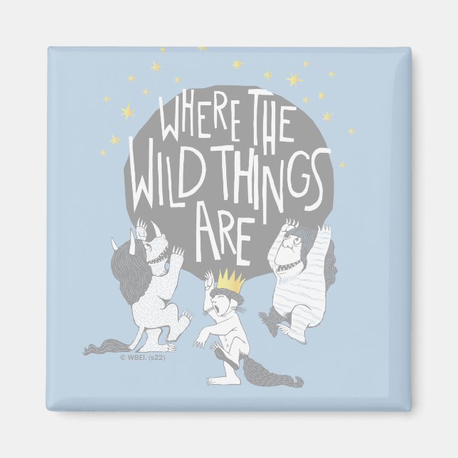 Imán ¡Y rugieron sus terribles rugidos! (Frente)