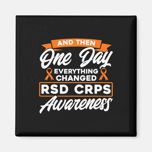 Imán Y Un Día Todo Cambió, Consciente Rsd Crps (Frente)
