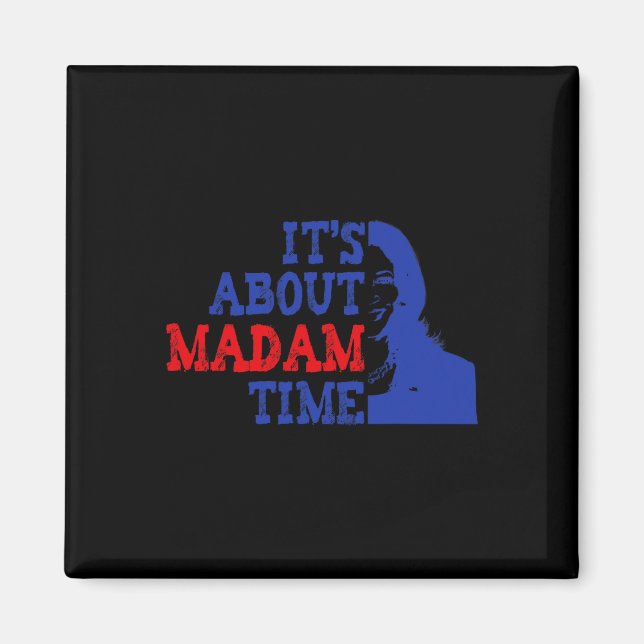 Imán Ya era hora de que Kamala Harris 2024 presidente (Frente)