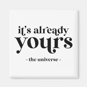 Imán Ya es tuyo - el universo