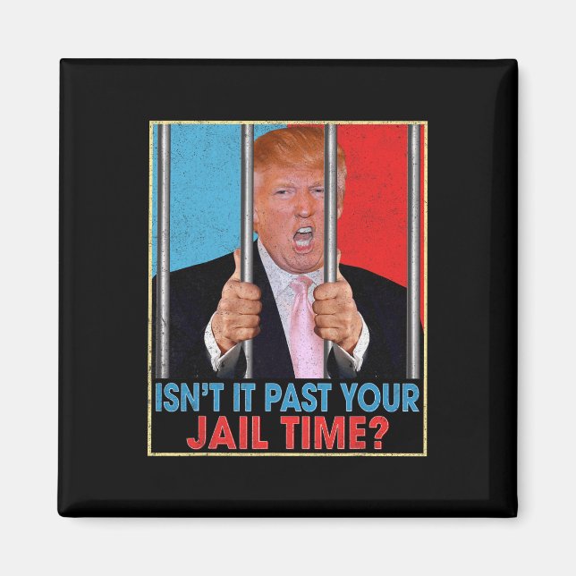 Imán Ya pasó tu tiempo en la cárcel presidente anti Tru (Frente)