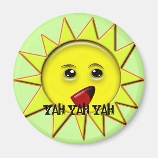 Imán Yah Yah Yah Gracioso Botón