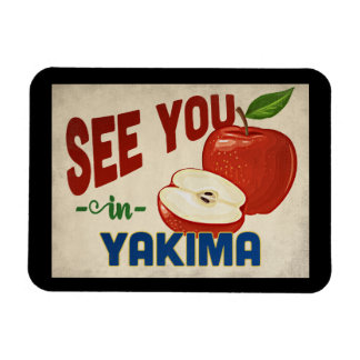 Imán Yakima Washington Apple - Viajes de época