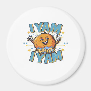 Imán Yam Lo Que Yam Diseño Clásico Para Acción De Graci