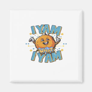 Imán Yam Lo Que Yam Diseño Clásico Para Acción De Graci