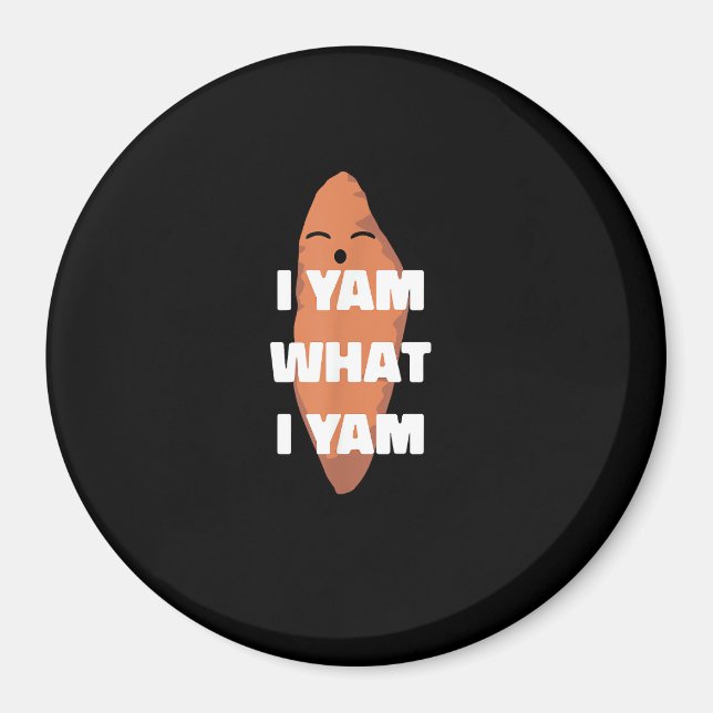 Imán Yam What I Yam - Bailando batata dulce que (Frente)