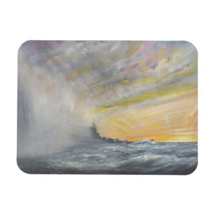 Imán Yamato emerge del tifón pacífico 1944 2010