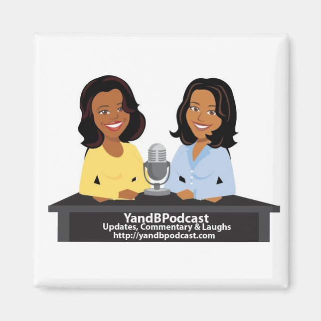 Imán YandBPodcast Magnet (Frente)