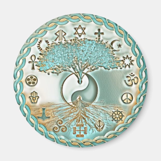 Imán Yang de la Paz Mundial (Frente)