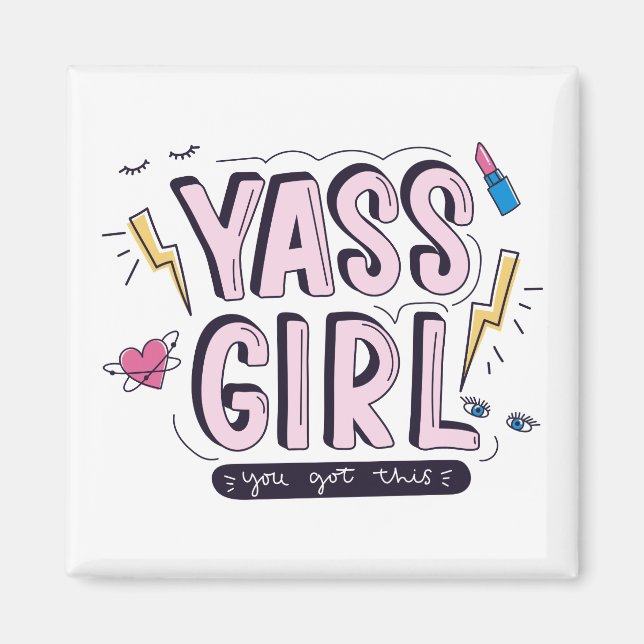 Imán Yass Chica | Tienes Esto (Frente)