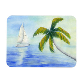 Imán Yate en el mar Palma