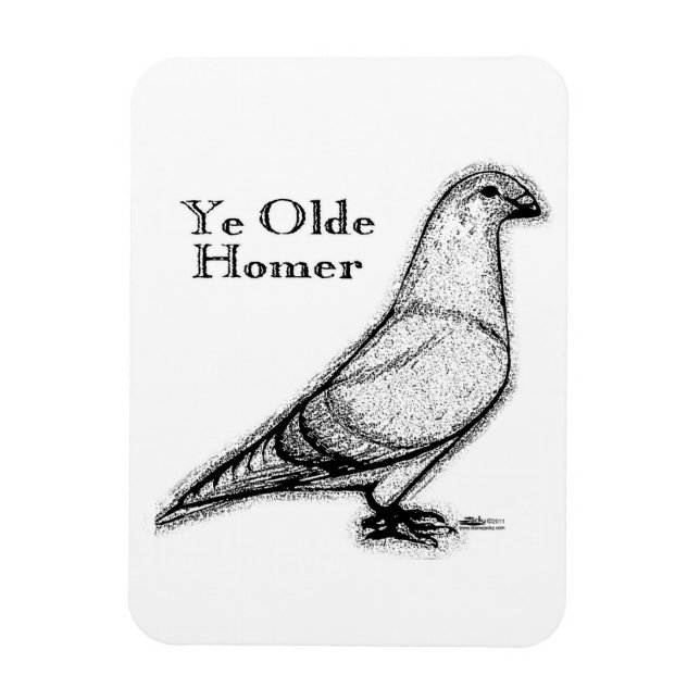 Imán Ye Olde Homer (Vertical)