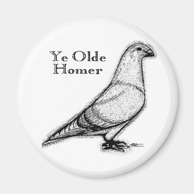 Imán Ye Olde Homer (Frente)