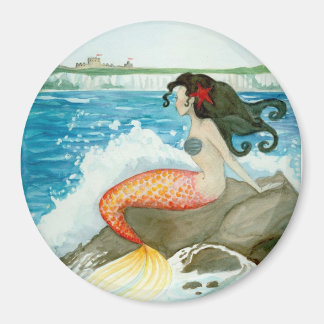 Imán Yearning Little Mermaid Art Magnet