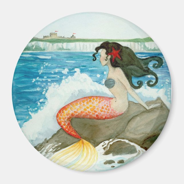 Imán Yearning Little Mermaid Art Magnet (Frente)