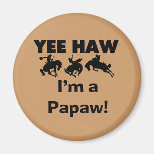 Imán Yee Haw, soy camisetas Papaw y regalos