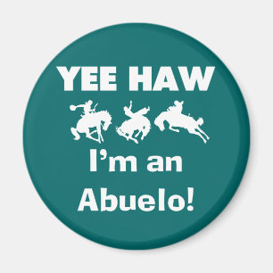 Imán Yee Haw soy un Abuelo camisetas y regalos
