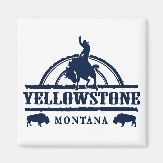 Imán Yellowstomne-Buffalo- (Frente)