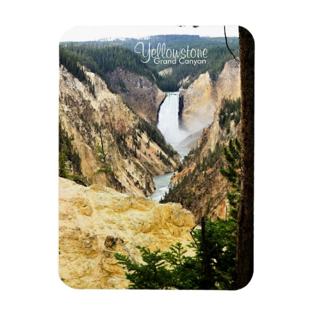 Imán Yellowstone Grand Canyon Magnet (Vertical)