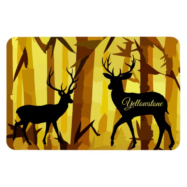 Imán Yellowstone Magnet-Deer (Horizontal)