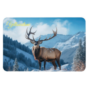 Imán Yellowstone Magnet-Elk