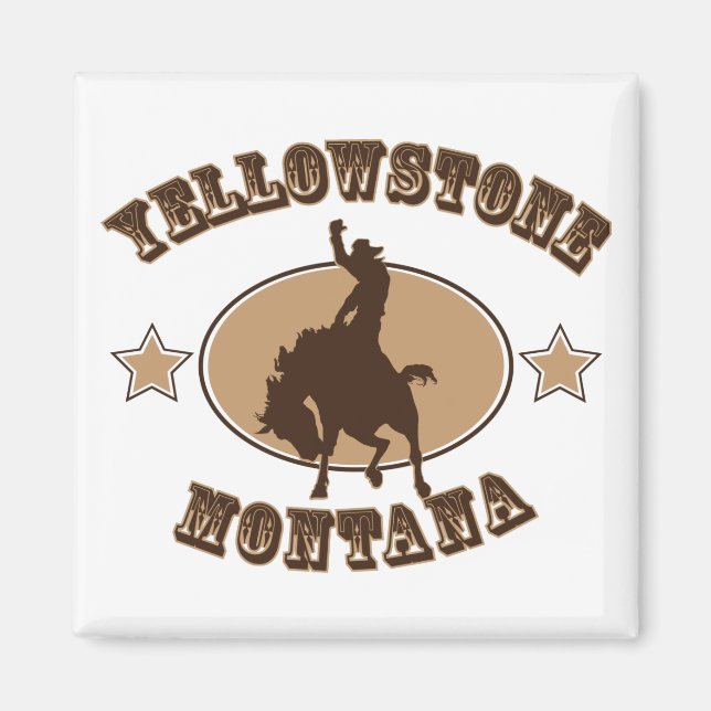Imán Yellowstone Montana (Frente)